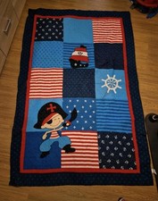Kinder Patchworkdecke Krabbeldecke Pirat