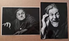 FRIEDRICH SCHRÖDER SONNENSTERN 2 x Original - Foto, 1 x signiert, verso Stempel 