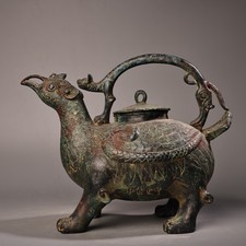 Bronze Phönix Vogel Ewer (Er)