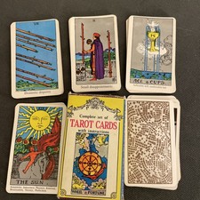 Complete Set Of Tarot cards Orakel Wahrsagen 78 Karten Alt Easy To Follow