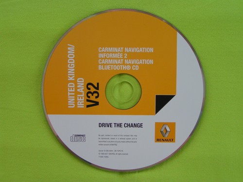 Navigation renault carminat - cd,
