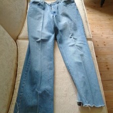 Levi's Sta Prest Vintage Damen Jeans 36 Länge 34 rare Bügelfalte low rise 90ies