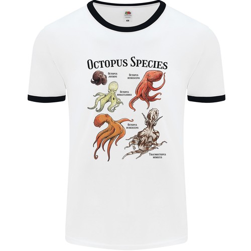Octopus shirt herren - t-shirt, fruit