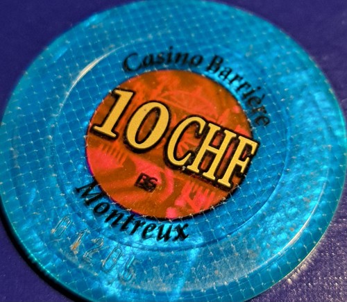Montreux casino chip roulette - montreux,