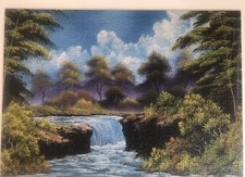 Schmidt Puzzle 1000 Teile - Wasserfall- Bob Ross