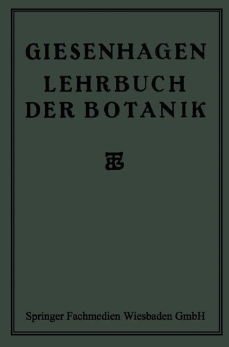 Giesenhagen lehrbuch der - giesenhagen,