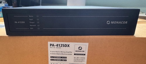 Monacor 4125dx zonen - pa-4125dx, 4-zonen