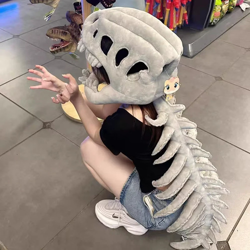 Dinosaurier skelett maske - dinosaurier,
