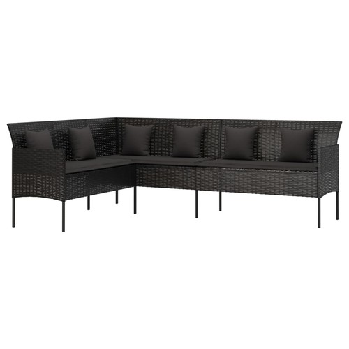 Sofa form mit kissen - sofa, l-form