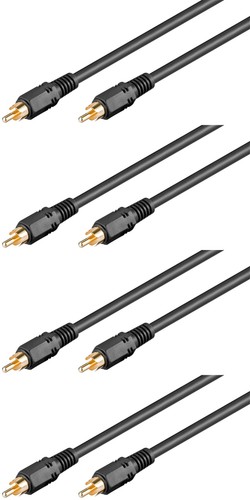 Goobay koaxial digital - 4x,