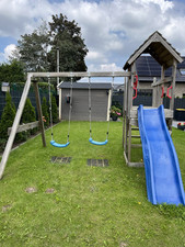 spielturm mit rutsche schaukel gebraucht