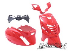 Verkleidungsset knall rot 5 Teile Piaggio ZIP II Style SP 2t + 4t 2000-