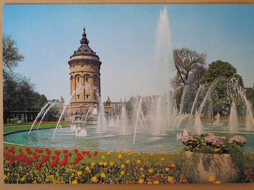 Mannheim wasserturm - mannheim,