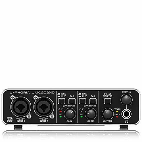Behringer phoria umc202hd 24 - umc202hd,