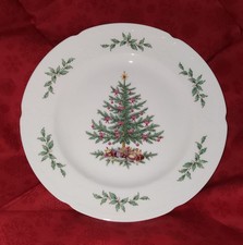 Ak Kaiser Porzellan Teller Weihnachten Tannenbaummotiv Vintage