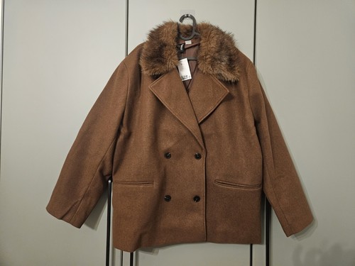 Cabanjacke xl braun neu - h&m,