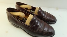 Alden Penny Loafer bordeaux Schuhe Herrenschuhe 90er JAhre neu besohlt Gr 43