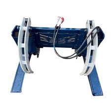 Polterzange, Forstzange, Rückezange, Forsttechnik, Poltergabel, Niederhalter