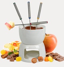 Schokofondue Set Porzellan