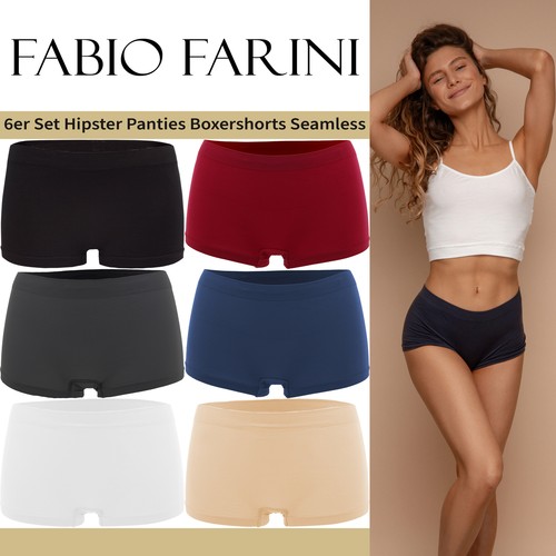 Fabio farini 6er pack damen - 6er-pack,