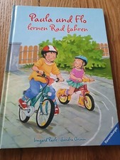 Kinderbuch Paula und Flo lernen Rad fahren von Irmgard Paule und Sandra Grimm 