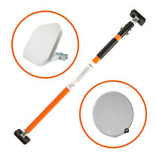 SAT Fensterhalterung 160-290cm Balkon Fenster Rahmen-Halter Teleskop Klemmhalter