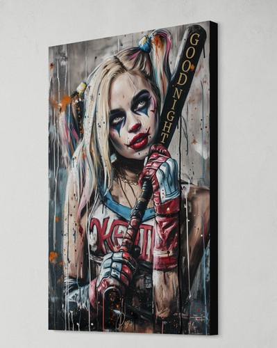 Harley quinn leinwandbild - quinn,