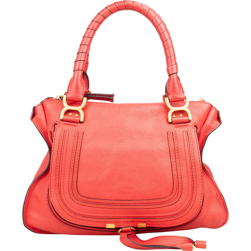 Chloé grained calfskin marcie - calfskin,