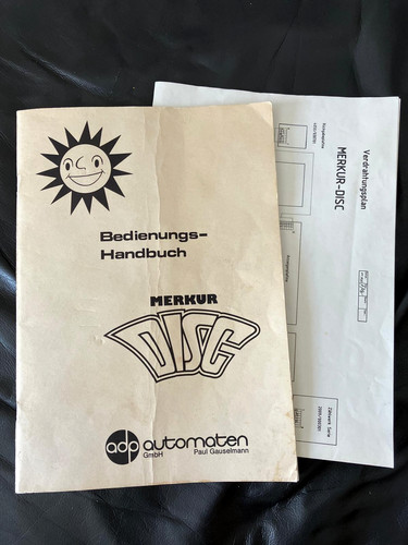 Merkur disc bedienungshandbuch - disc,
