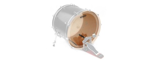 Evans eq3 bassdrumfell - 24",