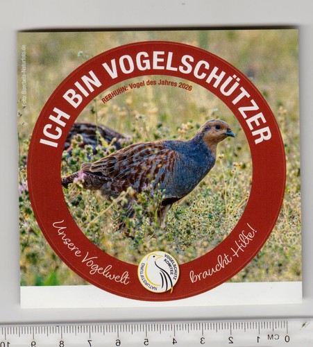 Vogel des jahres - jahres, rebhuhn