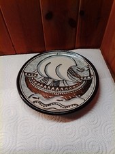 Keramik wandteller vintage - keramik,