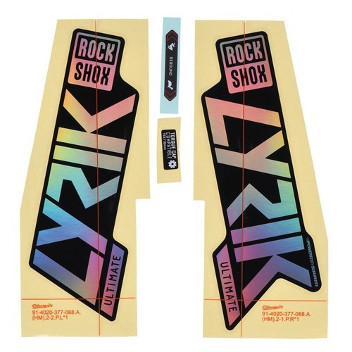 Rockshox gabel decalkit - decalkit, lyrik