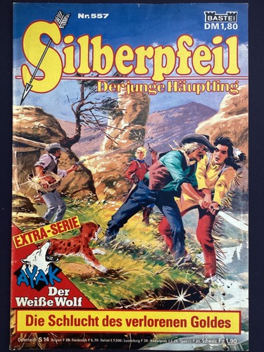 Bastei comic silberpfeil 557 - comic,