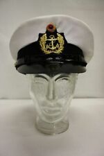 Schirmmütze Kapitänsmütze Kapitän Fasching Karneval Mütze Matrose Marine Gr. 53