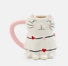 Katzen Tasse Rosa | Keramik |