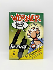 Werner Sattes Ding Sammel-Box 4 DVDs inkl. Bonus-Comic