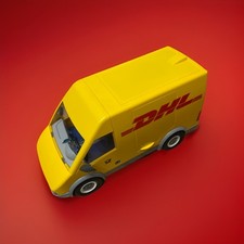 Playmobil 4401 DHL Post Paketauto Transporter mit Zubehör Neuwertig aus Sammlung