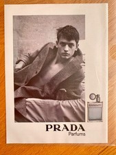 Prada Parfums schwarz-weiss Junger Mann 2006 Vintage Ad Werbung Reklame