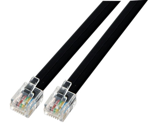 15m rj11telefon modular - 0,15m,