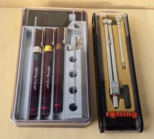 Rotring 2000 Isograph+Rotring Zirkel Set