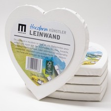 5er-Set Leinwand verschiedenen