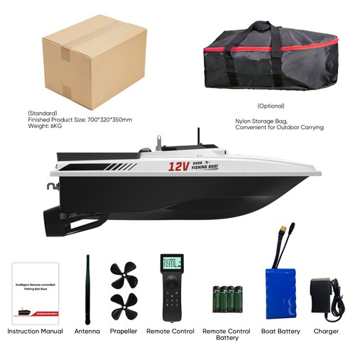 Köderboot d80b 6m s - köderboot, 12,6v