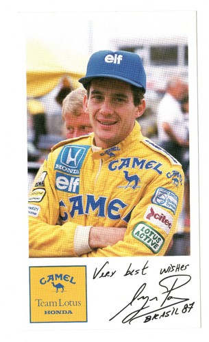 Ayrton senna lotus honda - senna,