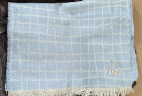 Alpaka schal hellblau - alpaka,