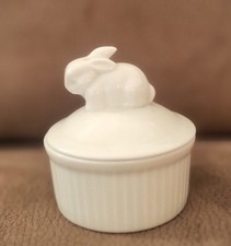 Dose Mit Deckel Hase Häschen Porzellan Hoff Interieur Top Zustand 