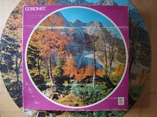 RUNDPUZZLE (über 500 Teile) - KARWENDEL TIROL (MB Coronet 1968) uralt / vintage