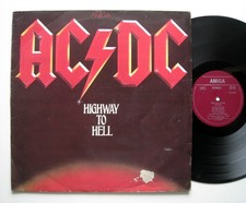 AC/DC. HIGHWAY TO HELL  DDR AMIGA LP VINYL