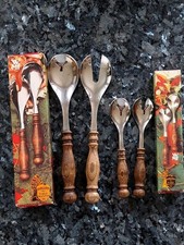 WMF Burgund 2 Salatbestecke.