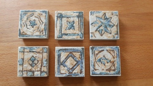 Dekofliesen 4cm - 4cm, 6er